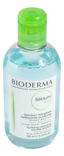 Bioderma Sébium H2o, Agua Micelar Piel Mixta A Grasa 250ml.