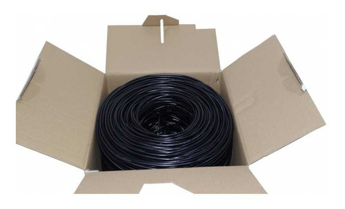 Rollo De Cable Utp 305mts Exterior 100% Cobre - Electrocom -