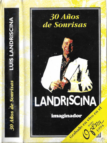 Luis Landrisina 30 Años De Sonrisas Vhs Max_wal