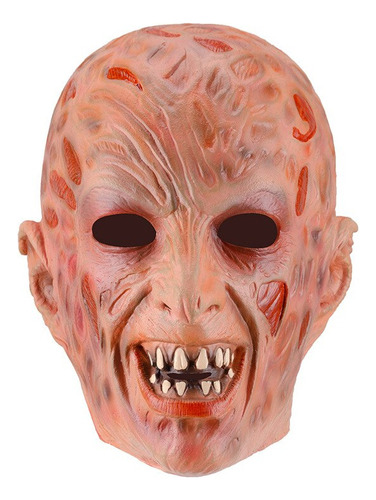 Máscara De Látex Para Halloween De Krueger Freddy, Decoració