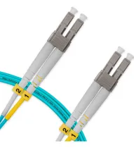 Comprar Kit Com 5 Cordões Ópticos Lc Lc Duplex Mmf 3m Om3 Miljet