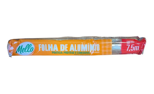 Papel De Aluminio 30 Cm X 7.5 Metros - 1 Rollo