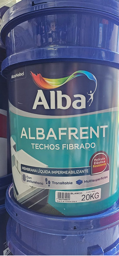 Membrana Líquid Impermeabilizante Poliuretano Albafrent 20kg