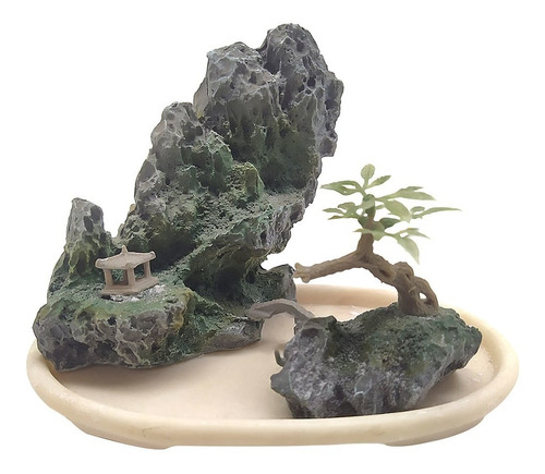 Enfeite De Resina Soma Bonsai Pequeno Para Decoração