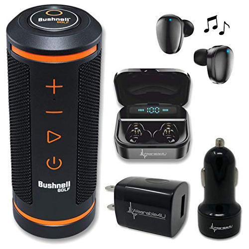 Wearable4u Bushnell Wingman - Altavoz Bluetooth Gps Con Auri