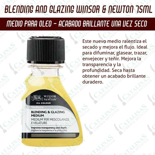 Accesorio Para Oleo Blanding & Glazing X75ml Wnsor & Newton