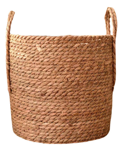 Cesta Tejida Para Macetas, Cesta Para Flores, Cesta De