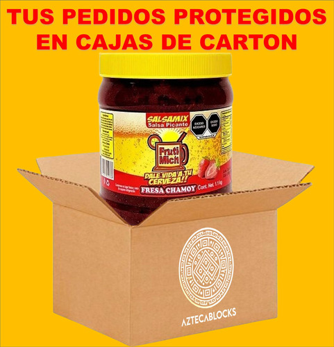 Salsa Para Micheladas Frutimich Sabor Fresa Chamoy 1l