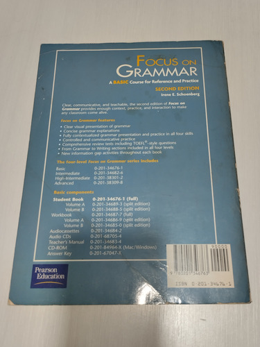 Focus On Grammar A Basic Course 2da Edition Irene S