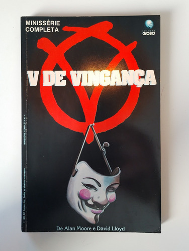 V De Vingança Minissérie Completa Alan Moore Encadernado (Usado)