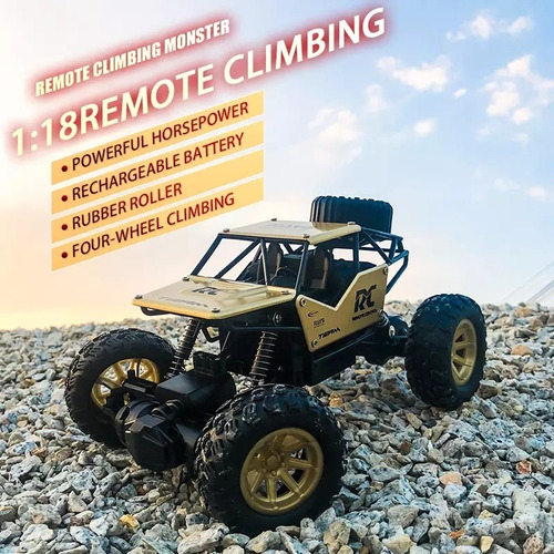 Carro Rc Metal Offroad Todo Terreno Suspensión Independiente