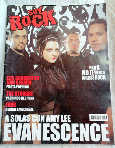 Soy Rock 36 Evanescence, Posters El Bordo L. Park Joss Stone