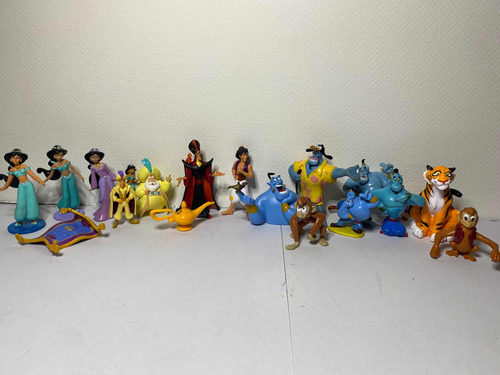 Colección De Figuras Disney De Aladdin