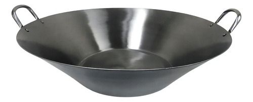 Tacho Aço Inox Beira Alta Chapa 1mm Fritura Cozinha 51cm 15l