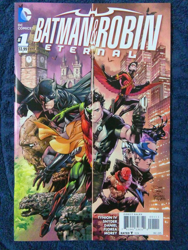 Batman And Robin Eternal # 1 (con Dvd Terror Del Eco)