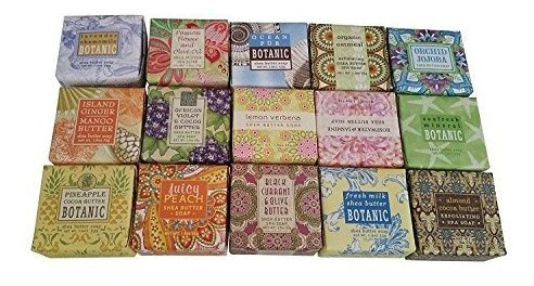 Greenwich Bay Trading Company Soap Sampler 15 Paquete De Bar