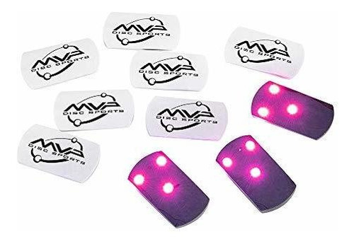 Mvp Disc Golf Flat Led Tri-lite Disc Golf Lights (paquete De