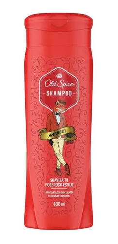 Shampoo Old Spice,hierbas Frescas Y Cítricos,smooth 400 Ml
