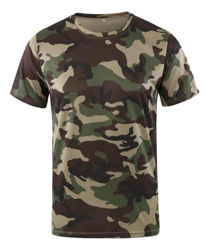 Camiseta Táctica Militar Para Hombre, Casual, Deportiva, De