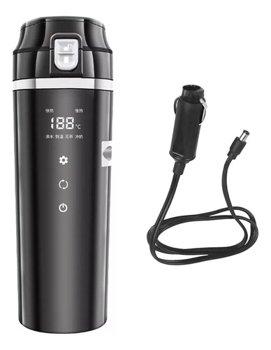 Hervidor De Coche De 12 V/24 V, Vaso Con Aislamiento Táctil