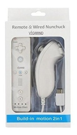 Blanco Incorporada Motion Plus Control Remoto Wii