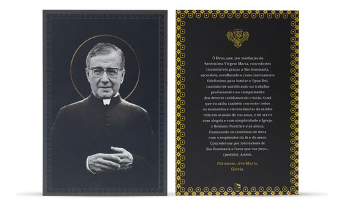 Box São Josemaria Escrivá - Hugo De Azevedo - M. B. C.