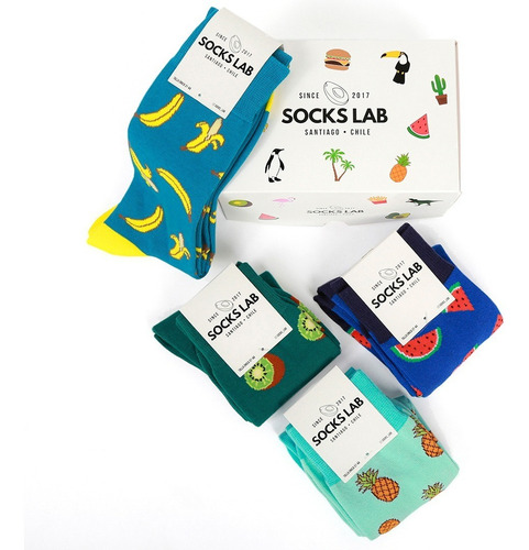 Calcetines Socks Lab - Pack Frutas