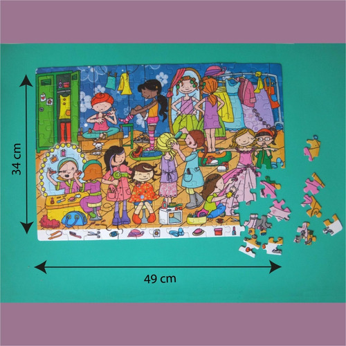 Rompecabezas Chicas Fashion 150 Piezas Infantil Didactico