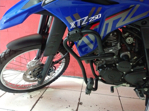 Imagem 9 de 14 de Lander 250 2020 Azul Com Apenas 8526 Kms Unico Dono