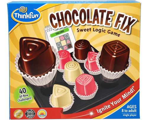 Thinkfun Chocolate Fix - Game De Lógica Desafiante Galardona