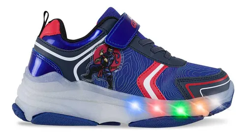 Tenis Patines Con Luces Rupol Azul Para Ni o Los Gomosos