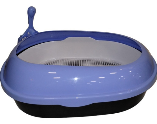 Imagen 1 de 2 de Bandeja Litera Mediana Para Gatos Con Rejilla+pala | Cancat