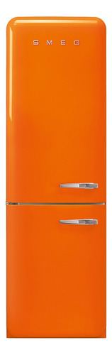 Heladera inverter no frost Smeg 50's Style FAB32LOR5 naranja con freezer 331L 220V - 240V