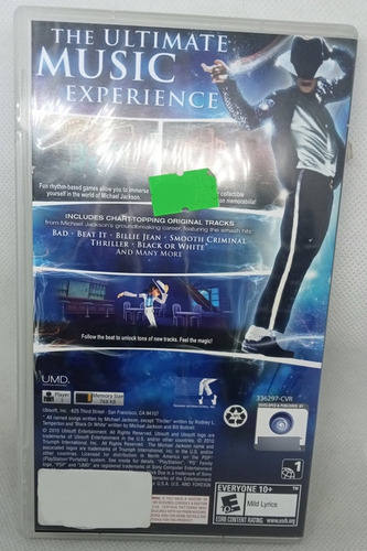 The Michael Jackson The Experience Psp Usado (Usado)