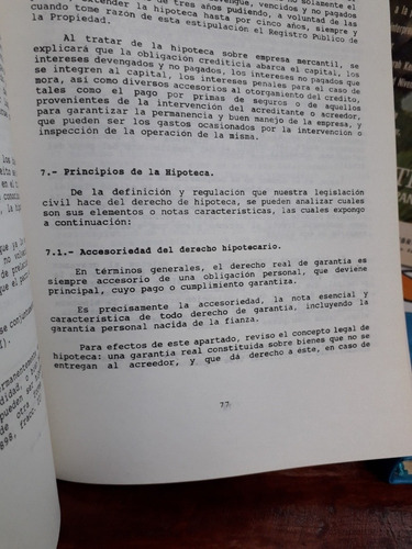 La Hipoteca De Empresa O Negociación Mercantil