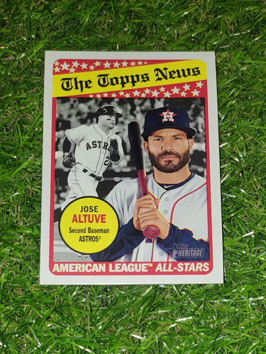 Cv José Altuve 2018 Topps Heritage All Stars 