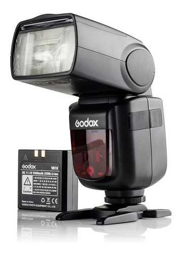 Flash Speedilite Godox V860iic Com Bateria Para Canon