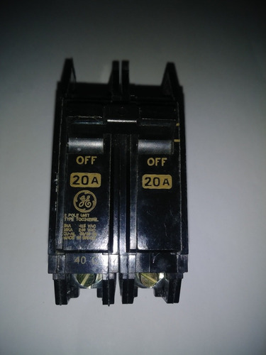 Breaker 2x20 Hqc Superficial General Electric 