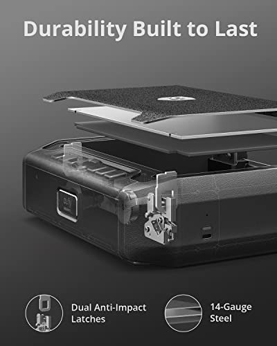 Imagen 7 de 8 de Eufy Security Smart Safe Wi-fi S10, Caja Fuerte Biométrica P