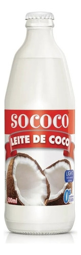 Leche De Coco Light Sococo 500 Ml - Origen Brasil