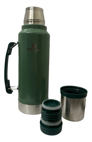 Termo Stanley Classic 1.2l Acero Inoxidable Color Verde Oscuro
