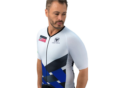 Camisa World Cup Uci Free Force Aero Pro - Branca