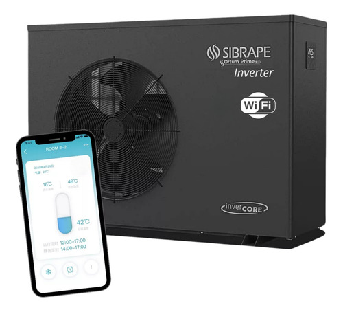 Bomba De Calor Wifi Ortum Prime S58 Inverter - Sibrape