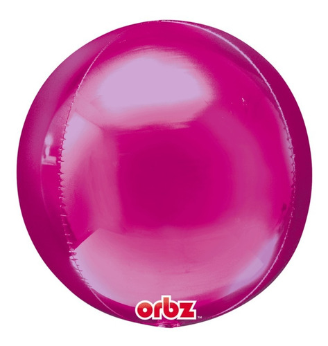 Orbz Anagram (esfera) Metálico Tipo Espejo 41 Cms