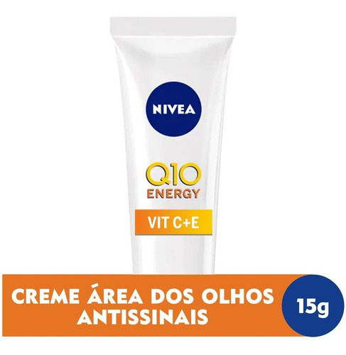 Creme Antissinais Área Dos Olhos Q10 Vitamina Com 15g Nivea Tipo de pele Normal