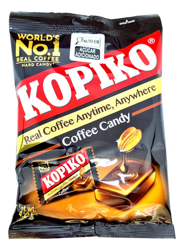 Bala De Café Coreano Kopiko - Coffee Candy 120g