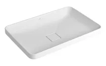 Comprar Tina Deca Overlay 60 x 40 L.23060.17 rectangular blanca con acabado brillante, color blanco