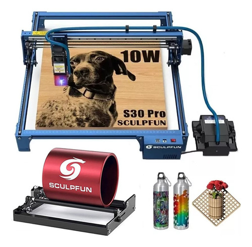 Máquina De Corte Y Grabado Láser Cnc 10w S30pro Sculpfun Kit