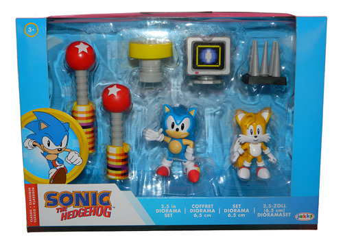 Set Diorama Sonic The Hedgehog Sonic & Tails