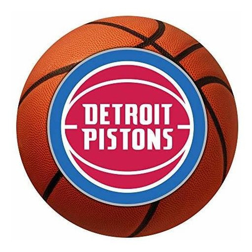 Fanmats - Alfombra De Baloncesto 10214 Nba Detroit Pistons N